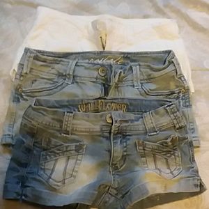 3 pair women's shorts size 0